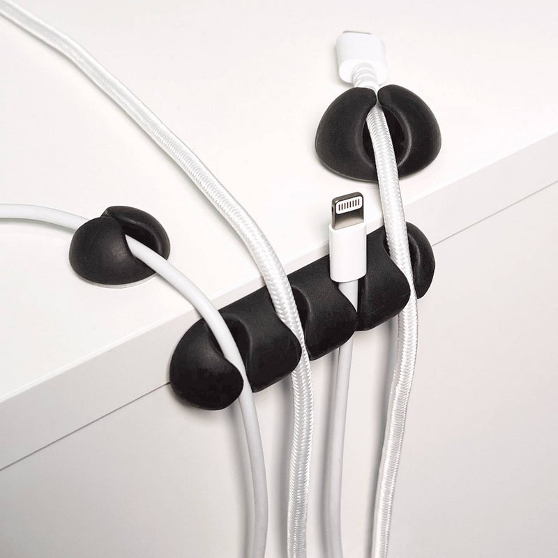 Wrap-It 14pk Cable Clips Black
