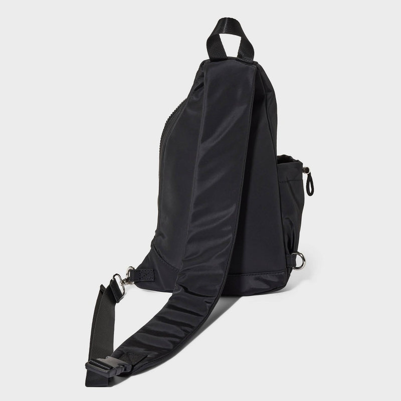 Flap Sling Crossbody Bag - Wild Fable Black