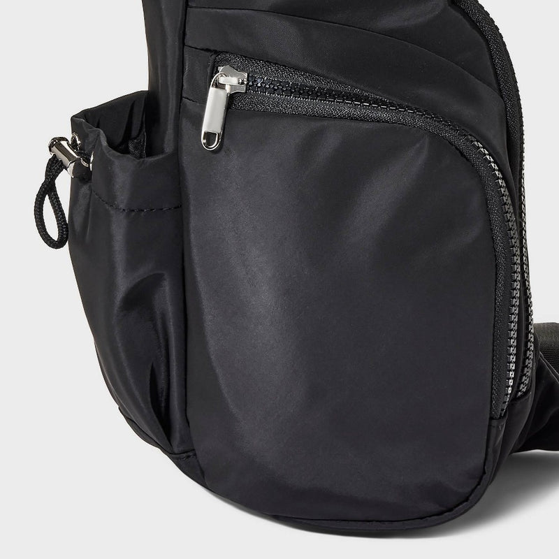 Flap Sling Crossbody Bag - Wild Fable Black
