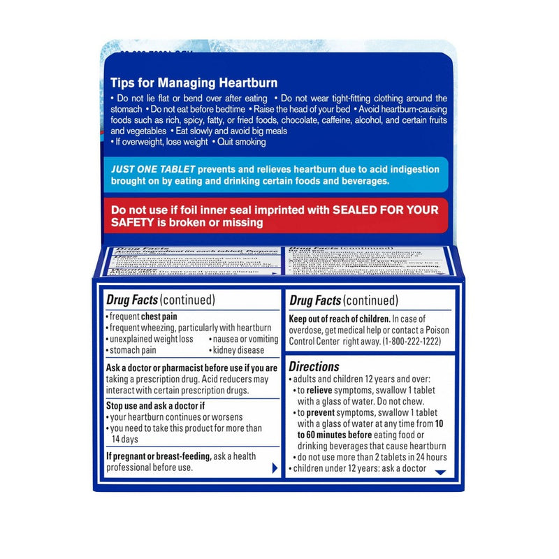 Pepcid AC Max Strength Icy Cool Mint Digestive Health Treatment - 20ct