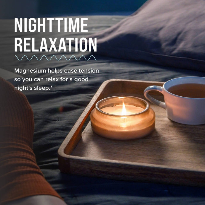 Natural Calm Magnesium Glycinate Vegan Capsules - 120ct