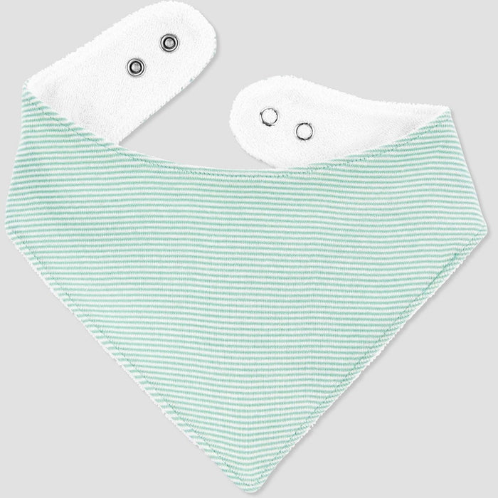 Carter's Just One by You Baby Boys' 3pk Dino Sunset Bib - Green
