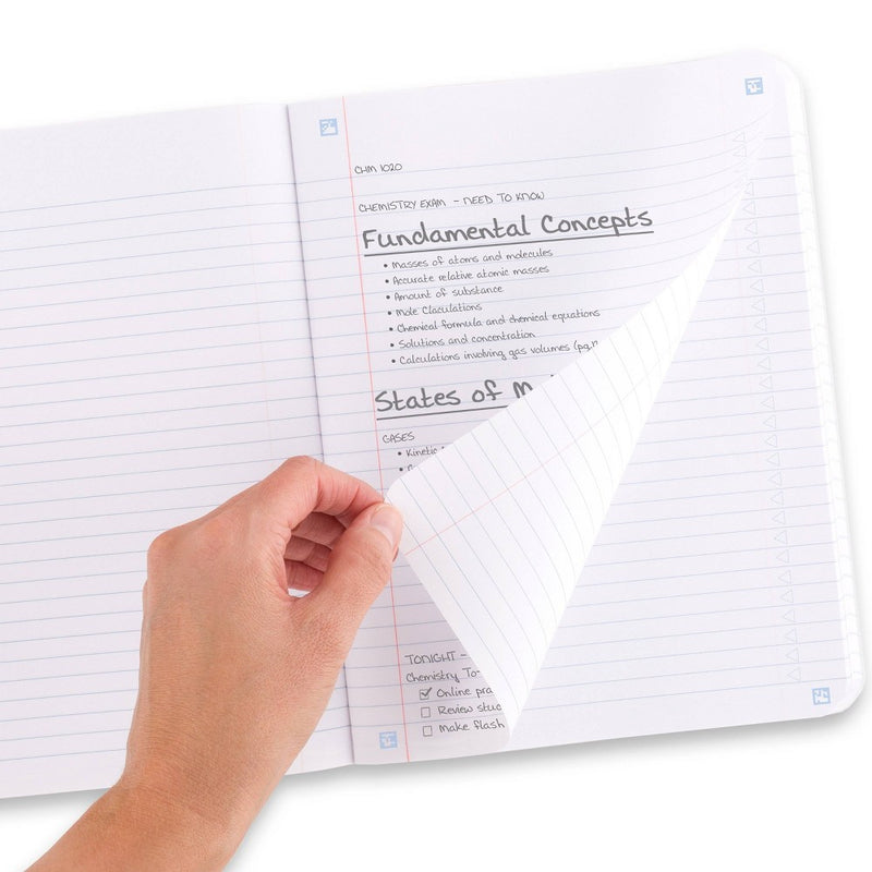 Five Star College Ruled 80ct Active Composition Book Green