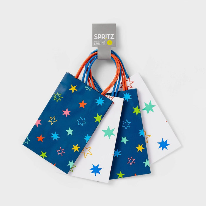 XS 4pk Gift Bags - Spritz