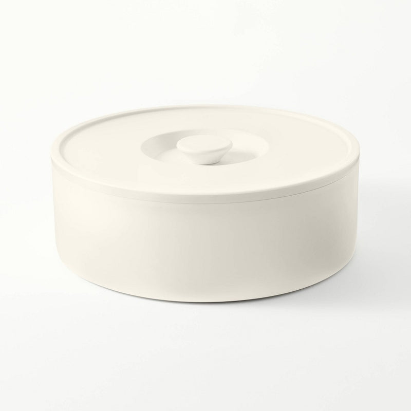 9" Plastic Tortilla Warmer Cream - Figmint