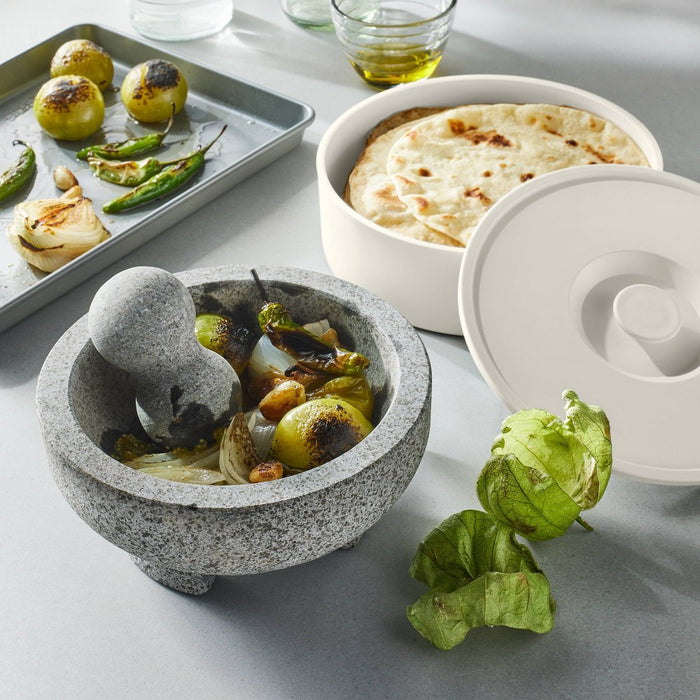 9" Plastic Tortilla Warmer Cream - Figmint