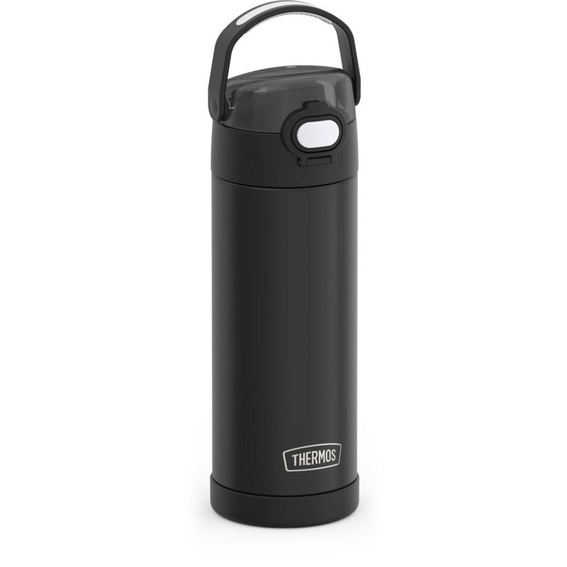 Thermos 16oz Stainless Steel FUNtainer Water Bottle with Bail Handle - Black