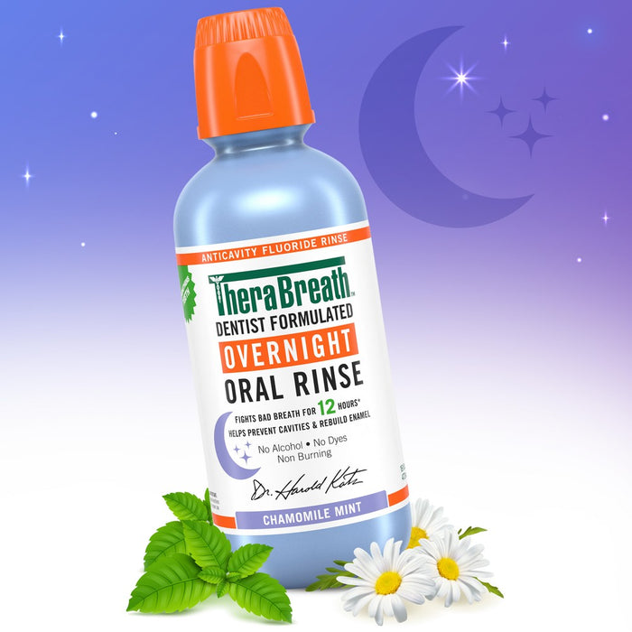 TheraBreath Overnight Oral Rinse - 16 fl oz