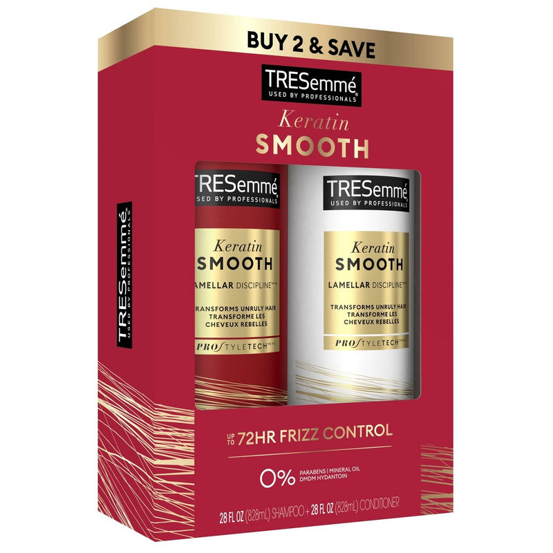 Tresemme Keratin Smooth Shampoo & Conditioner - 28 fl oz/2ct