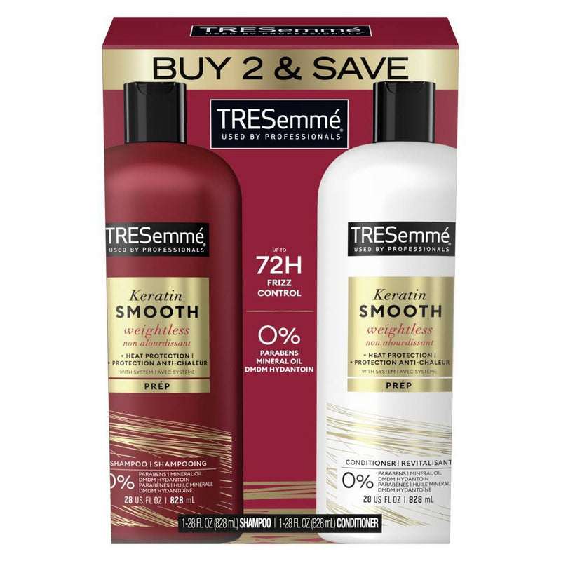 Tresemme Keratin Smooth Shampoo & Conditioner - 28 fl oz/2ct
