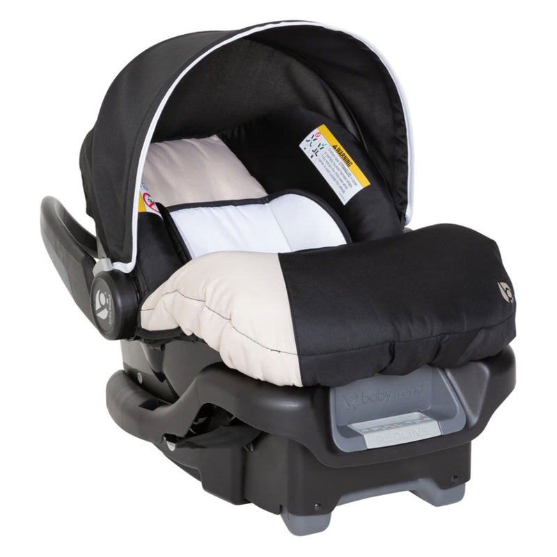 Baby Trend Ally Newborn Baby Infant Car Seat Travel System with Cover, Khaki (LOCAL PICKUP ONLY)