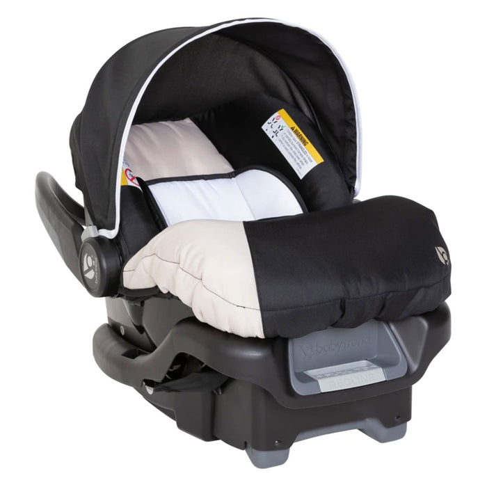 Baby Trend Ally Newborn Baby Infant Car Seat Travel System with Cover, Khaki (LOCAL PICKUP ONLY)
