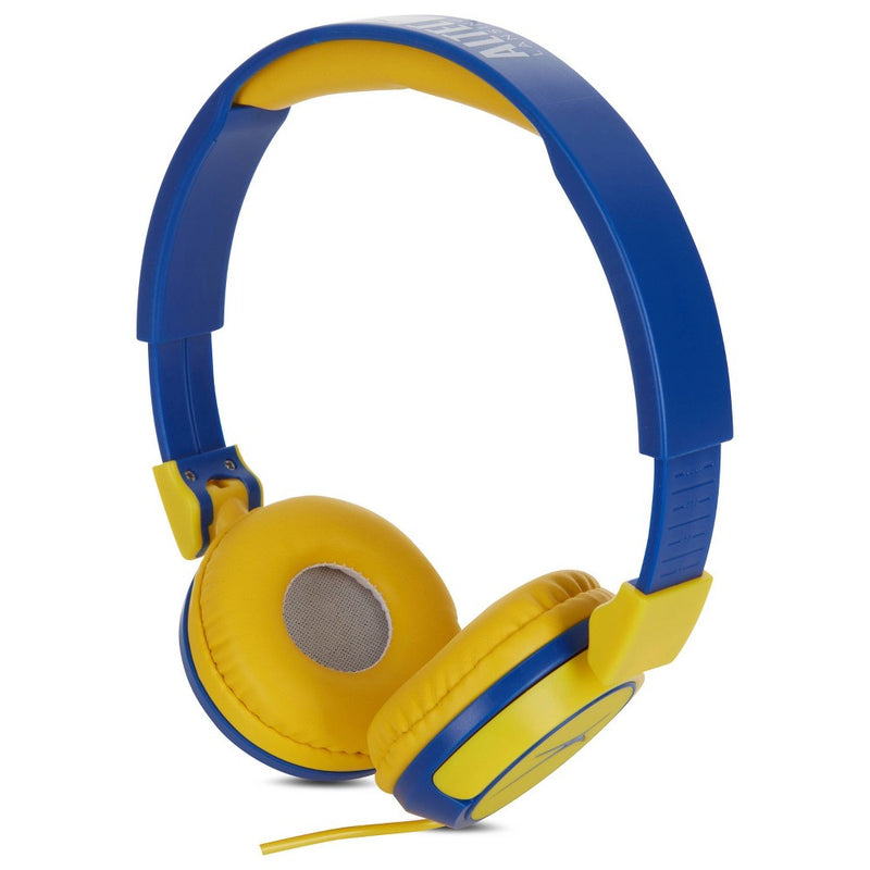 Altec Lansing Kid's Wired Over-Ear Headphones - Blue/Yellow