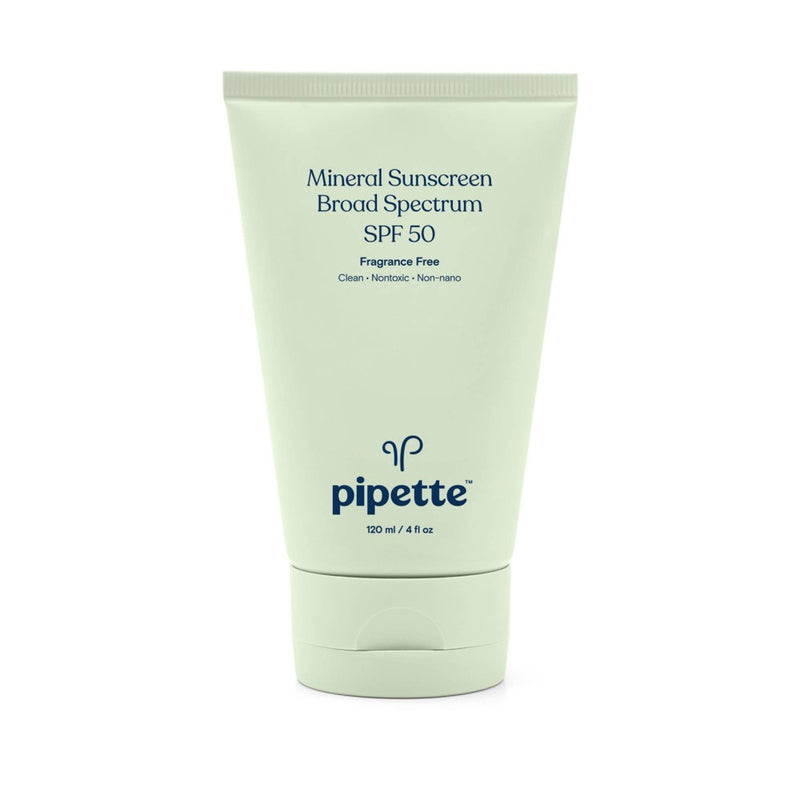 Pipette Mineral Broad Spectrum SPF 50 Sunscreen - 4 fl oz
