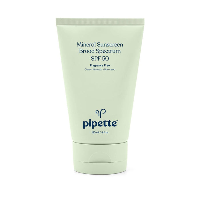 Pipette Mineral Broad Spectrum SPF 50 Sunscreen - 4 fl oz