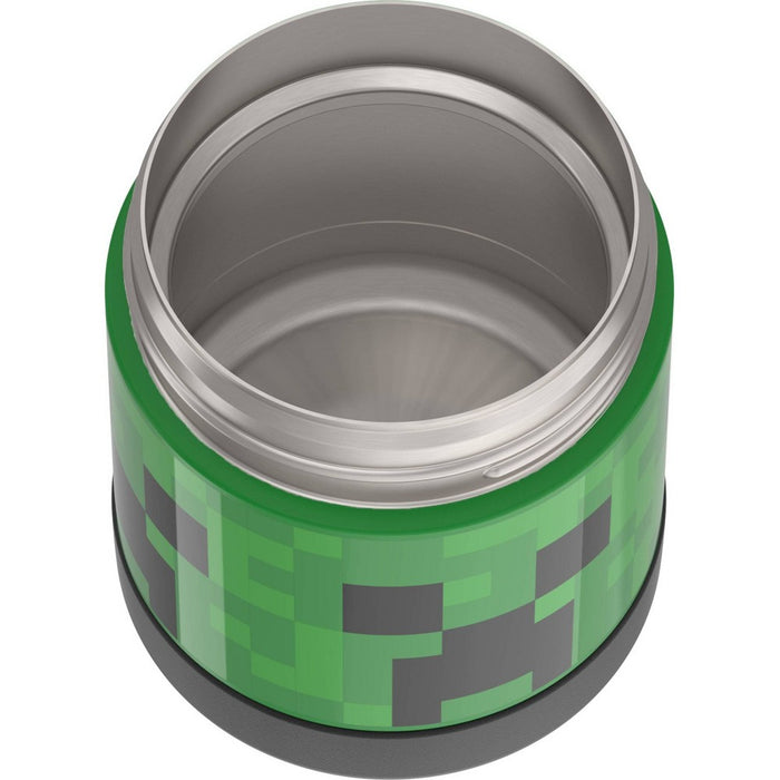Thermos Kids' 10oz FUNtainer Stainless Steel Food Jar with Spoon - Minecraft