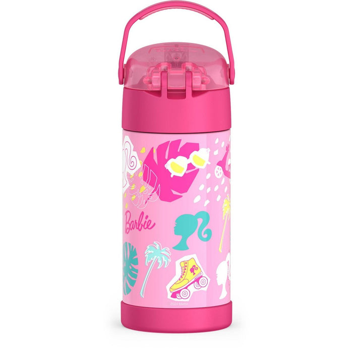 Thermos Kids' 12oz Stainless Steel FUNtainer Water Bottle with Bail Handle - Barbie