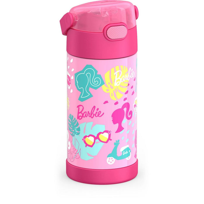 Thermos Kids' 12oz Stainless Steel FUNtainer Water Bottle with Bail Handle - Barbie