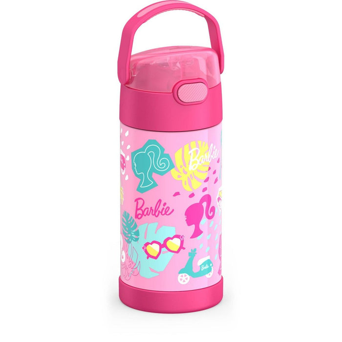 Thermos Kids' 12oz Stainless Steel FUNtainer Water Bottle with Bail Handle - Barbie