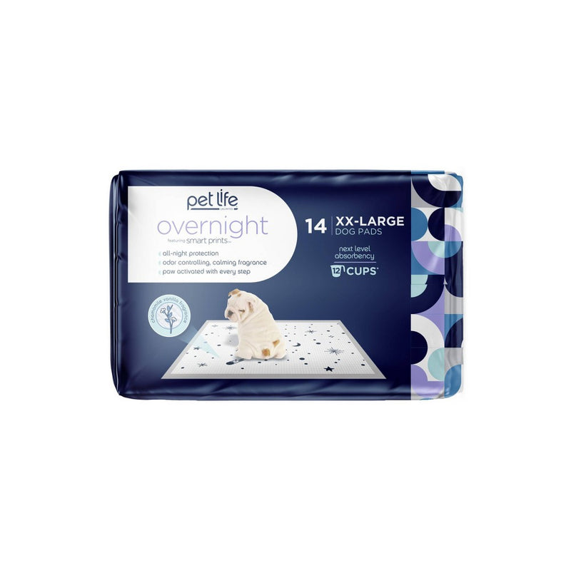 Pet Life Unlimited Overnight Smart Prints Dog Pads - XXL - 14ct