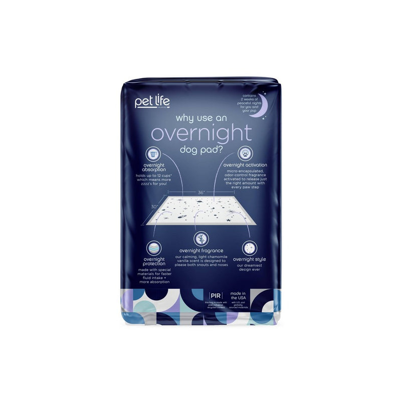 Pet Life Unlimited Overnight Smart Prints Dog Pads - XXL - 14ct