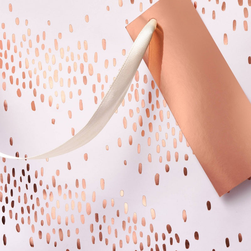 Scatter Dot Medium Gift Bag Pink - Spritz