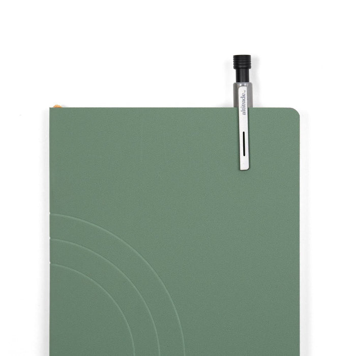Altitude 2pk Ballpoint Pens Black Ink Silver