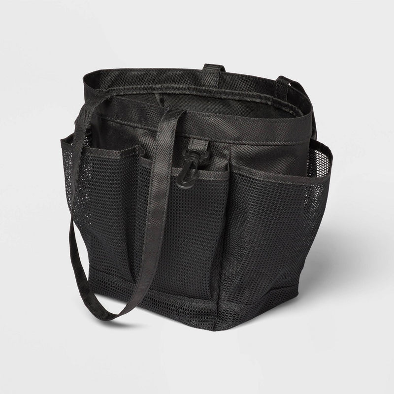 Mesh Bath Caddy Black - Room Essentials