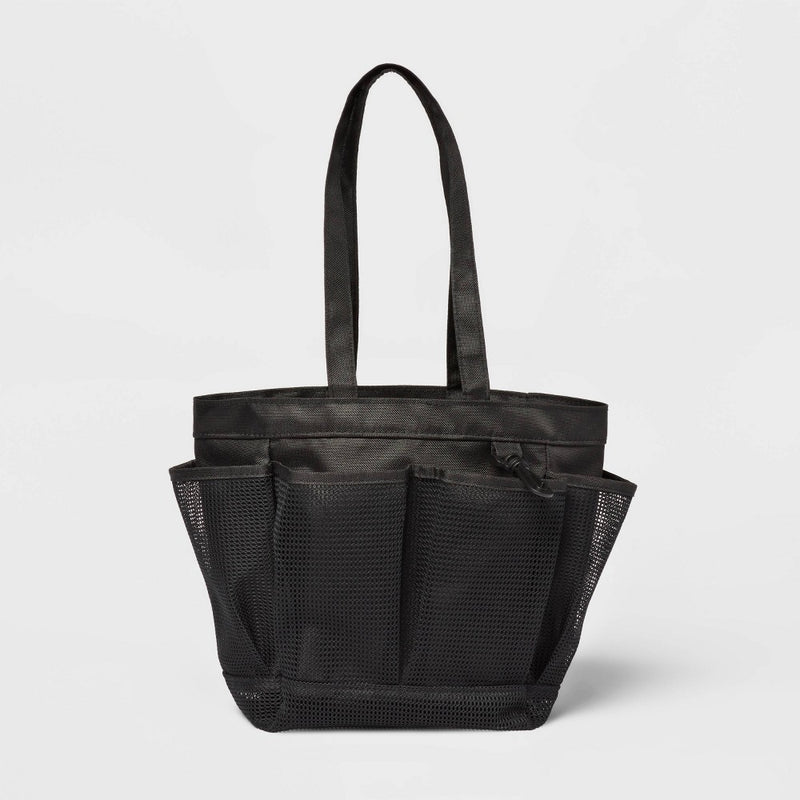Mesh Bath Caddy Black - Room Essentials