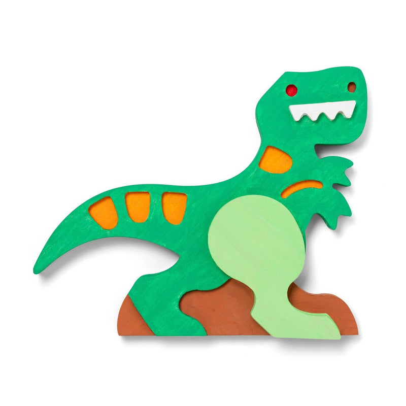 Freestanding Wood Dinosaur - Mondo Llama