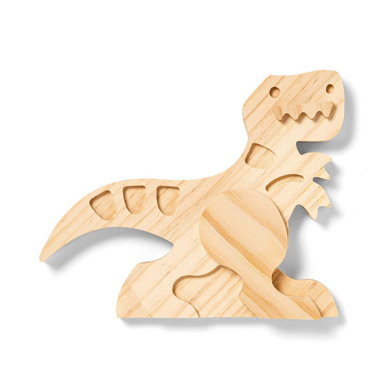 Freestanding Wood Dinosaur - Mondo Llama