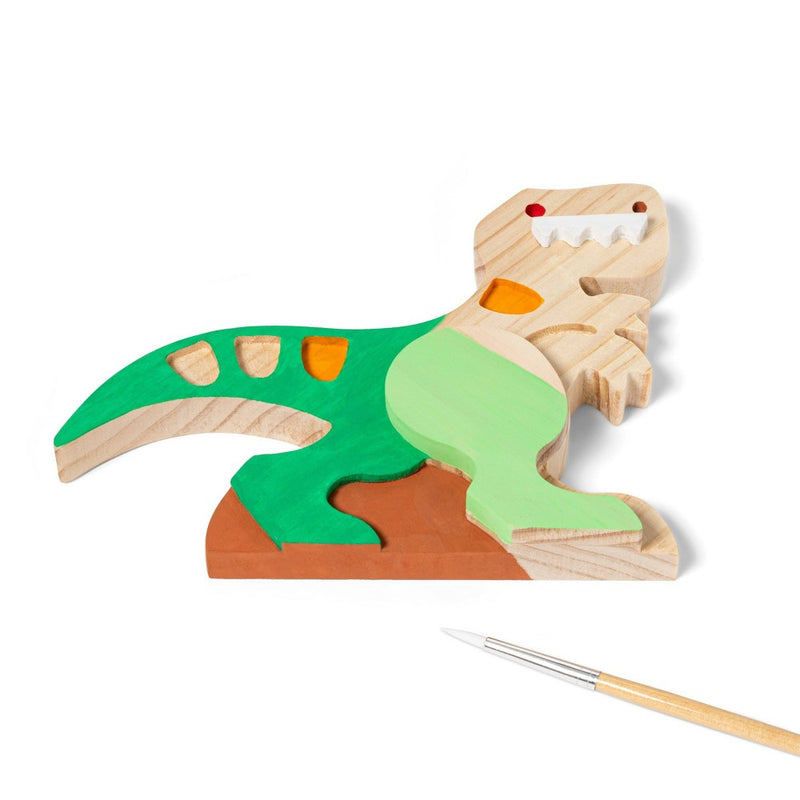 Freestanding Wood Dinosaur - Mondo Llama