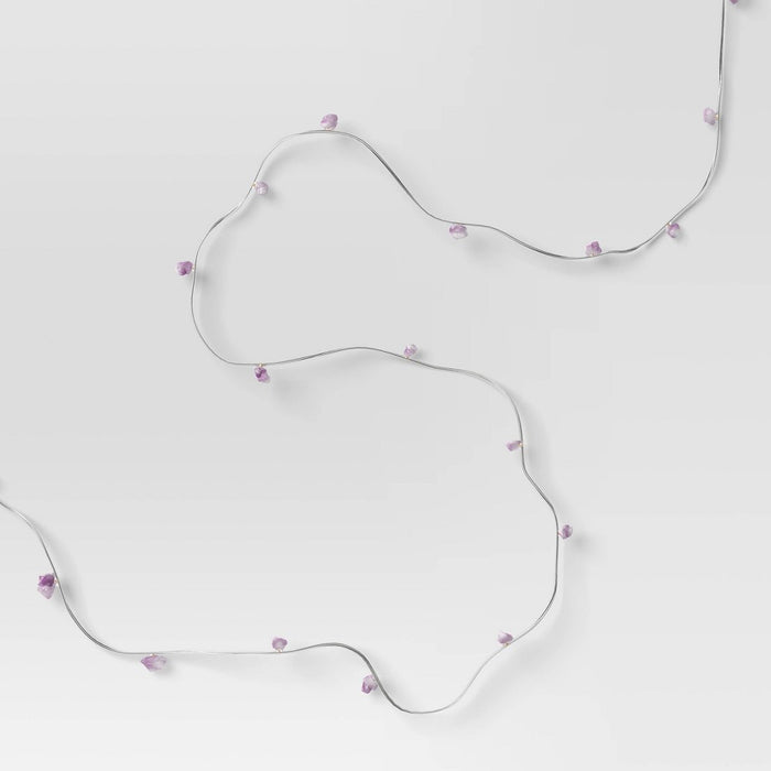 Amethyst Fairy Lights Purple - Room Essentials