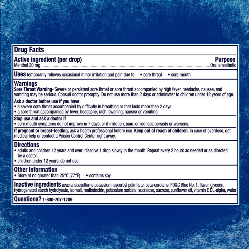 Vicks VapoCOOL Severe Medicated Cough Drops - Menthol - 45ct
