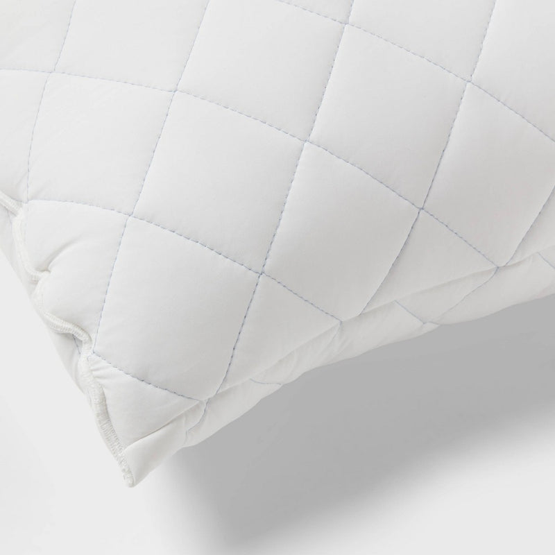 Cool Touch Body Pillow White - Threshold (LOCAL PICKUP ONLY)