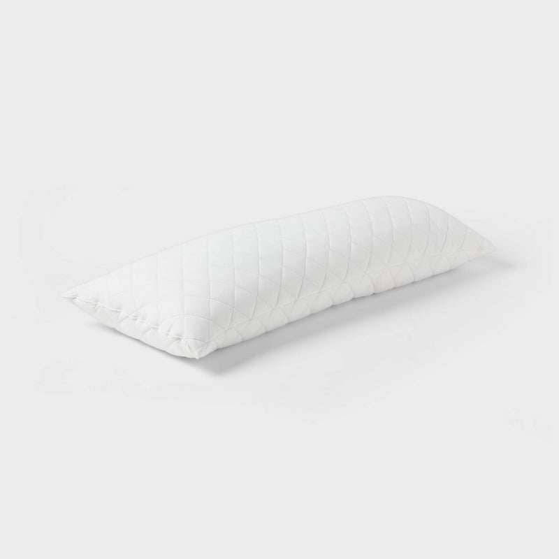 Cool Touch Body Pillow White - Threshold (LOCAL PICKUP ONLY)
