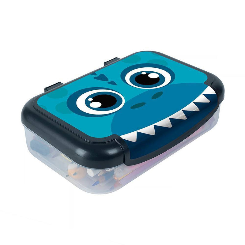 ZIPIT Recycled Pencil Box Dinosaur
