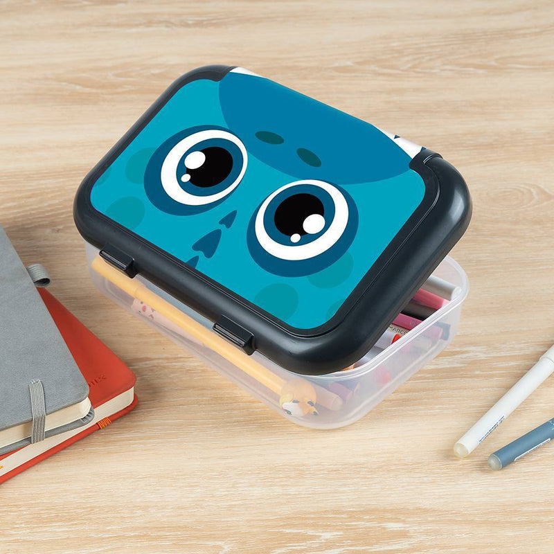 ZIPIT Recycled Pencil Box Dinosaur