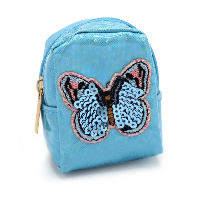 Mini Backpack Keychain Butterfly