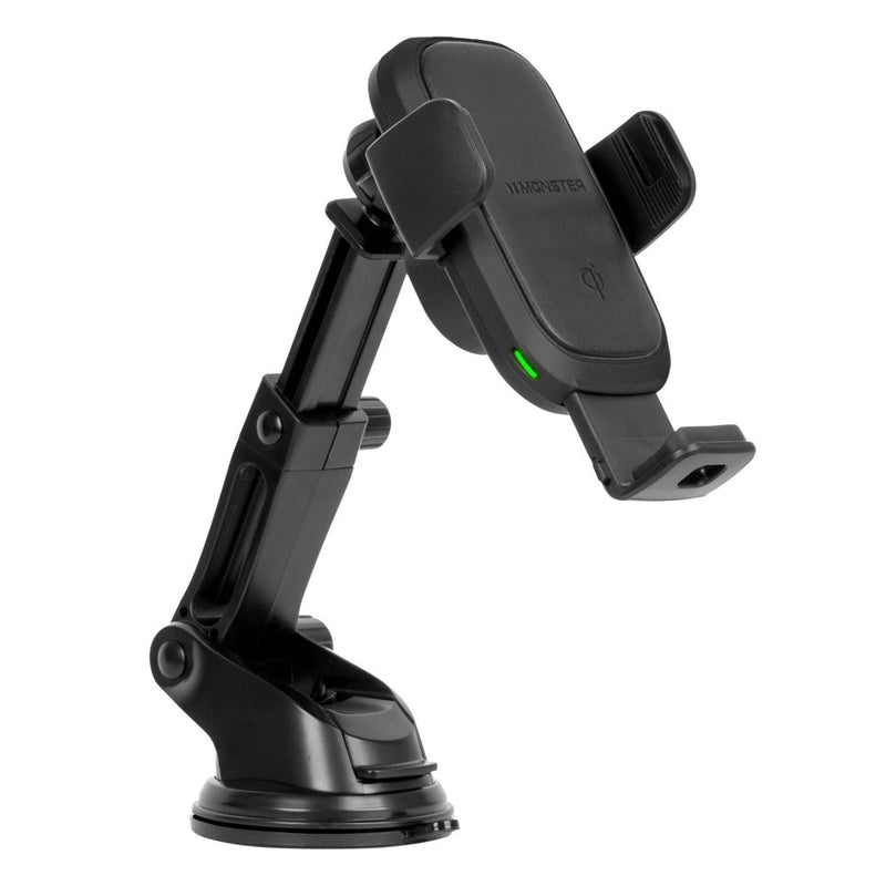 Monster 15Watt Wireless Charging Car Mount Dash and Vent