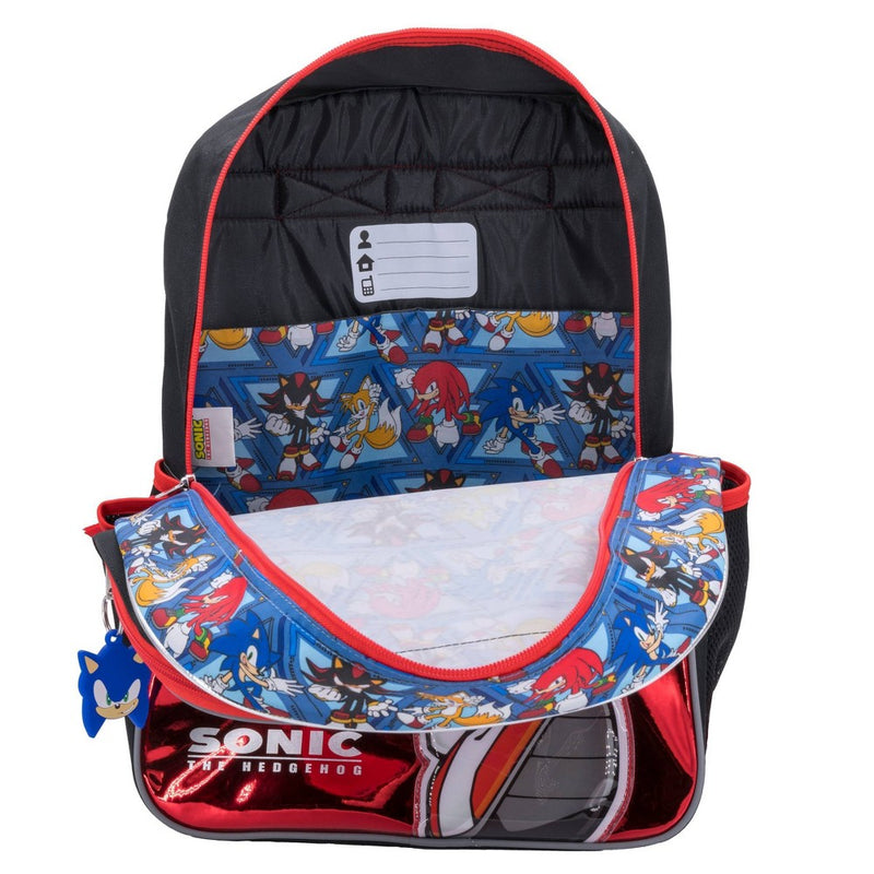 Sonic the Hedgehog Kids' 16" Backpack