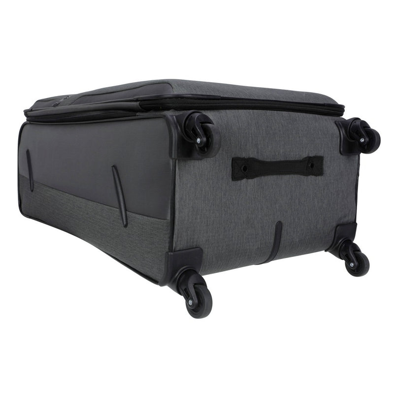 Skyline Softside Large Checked Spinner Suitcase - Gray Heather (LOCAL PICKUP ONLY)