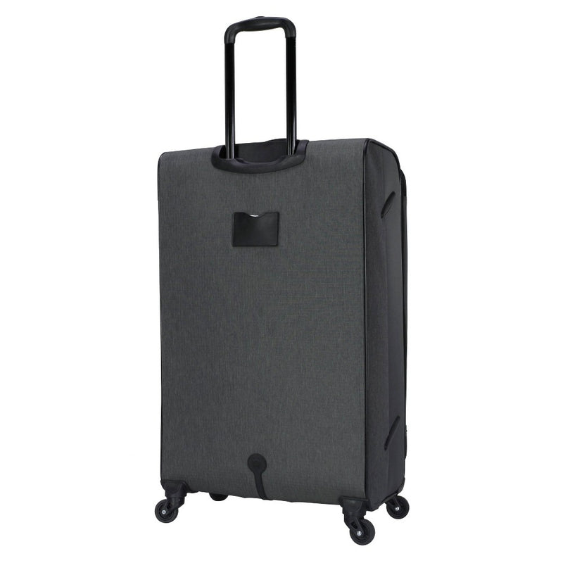 Skyline Softside Large Checked Spinner Suitcase - Gray Heather (LOCAL PICKUP ONLY)