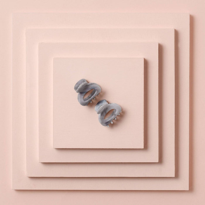 The Hair Edit Petite Marble Clips - 2pc