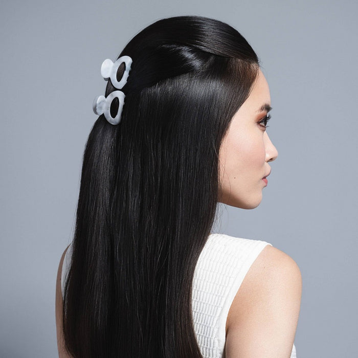 The Hair Edit Petite Marble Clips - 2pc