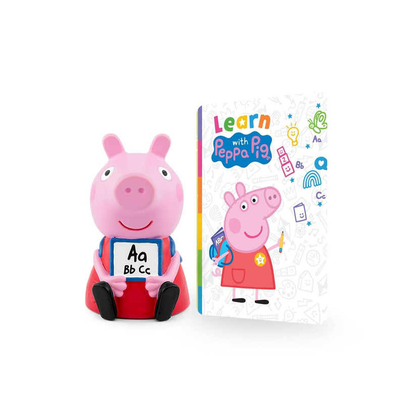 Tonies Learn with Peppa Audio Play Figurine *ADD 3 TO YOUR CART & 1 IS FREE!*