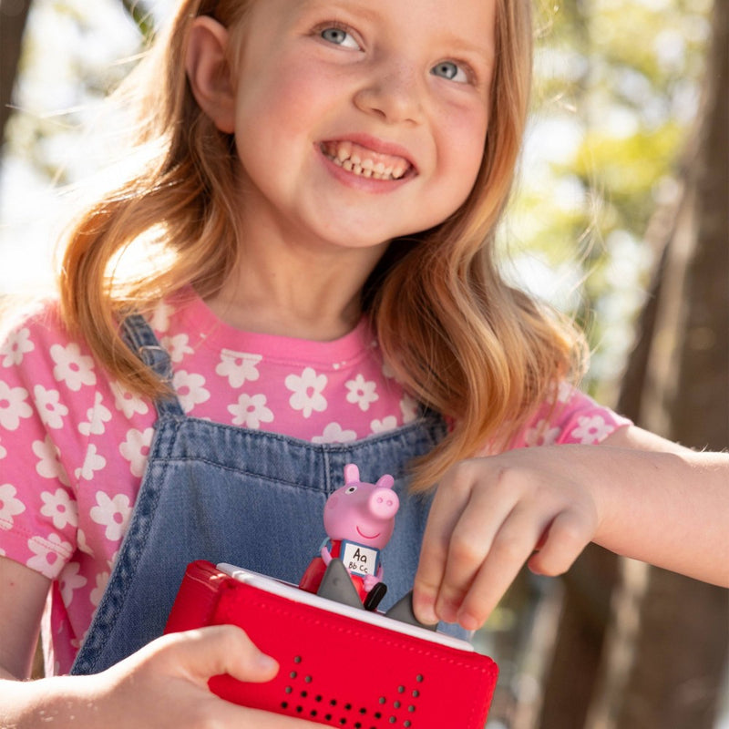 Tonies Learn with Peppa Audio Play Figurine *ADD 3 TO YOUR CART & 1 IS FREE!*