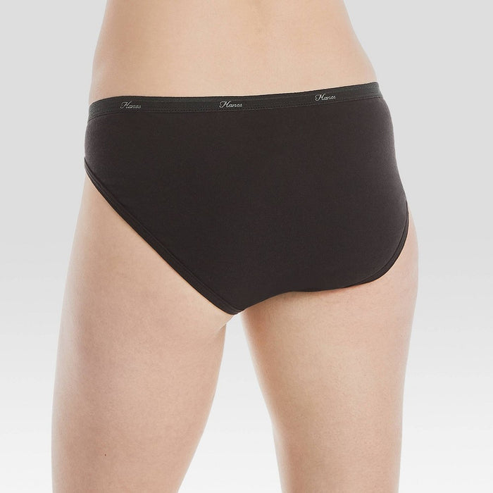 Hanes Women's 10pk Cotton Bikini Underwear - Colors May Vary 6