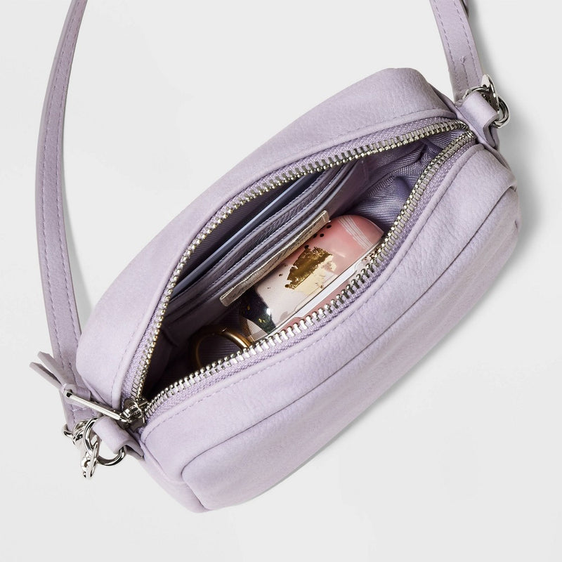 Mini Camera Crossbody Bag - Universal Thread Purple