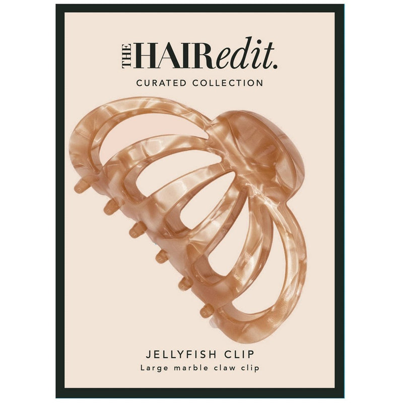 The Hair Edit Jellyfish Clip - Latte